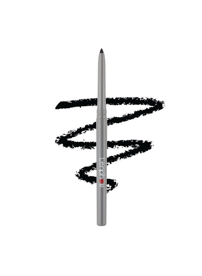 Lenphor Stare Me Eye Kajal Pencil Black Waterproof Long Lasting With Creamy Texture & Matte Finish Eye Makeup Eye Pencil Precision Tip Kajal Black Waterproof - Image 4