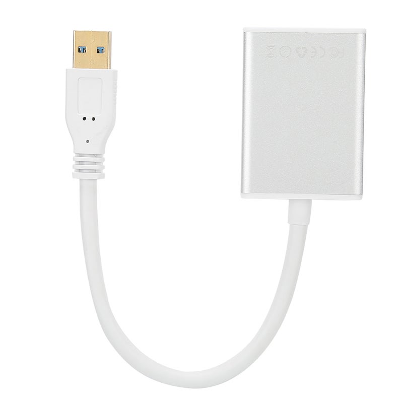 Usb 3.0 To Hdmi Adapter - 1080P Full Hd Audio Video Sync, Multi-Screen Display (Up To 6 Screens For Pc, 4 For Os X), Easy Install Converter For Home Office, Presentations, Movies, Laptop, Pc, Mac, Pro - Image 1