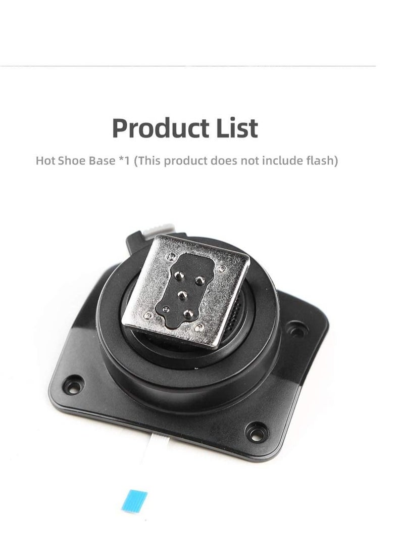 SYOSI V1S Hot Shoe Mounting Foot Fix Compatible Fit for Godox V1 S Speedlite Flash Repai Parts V1S Hot Shoe  - Image 3