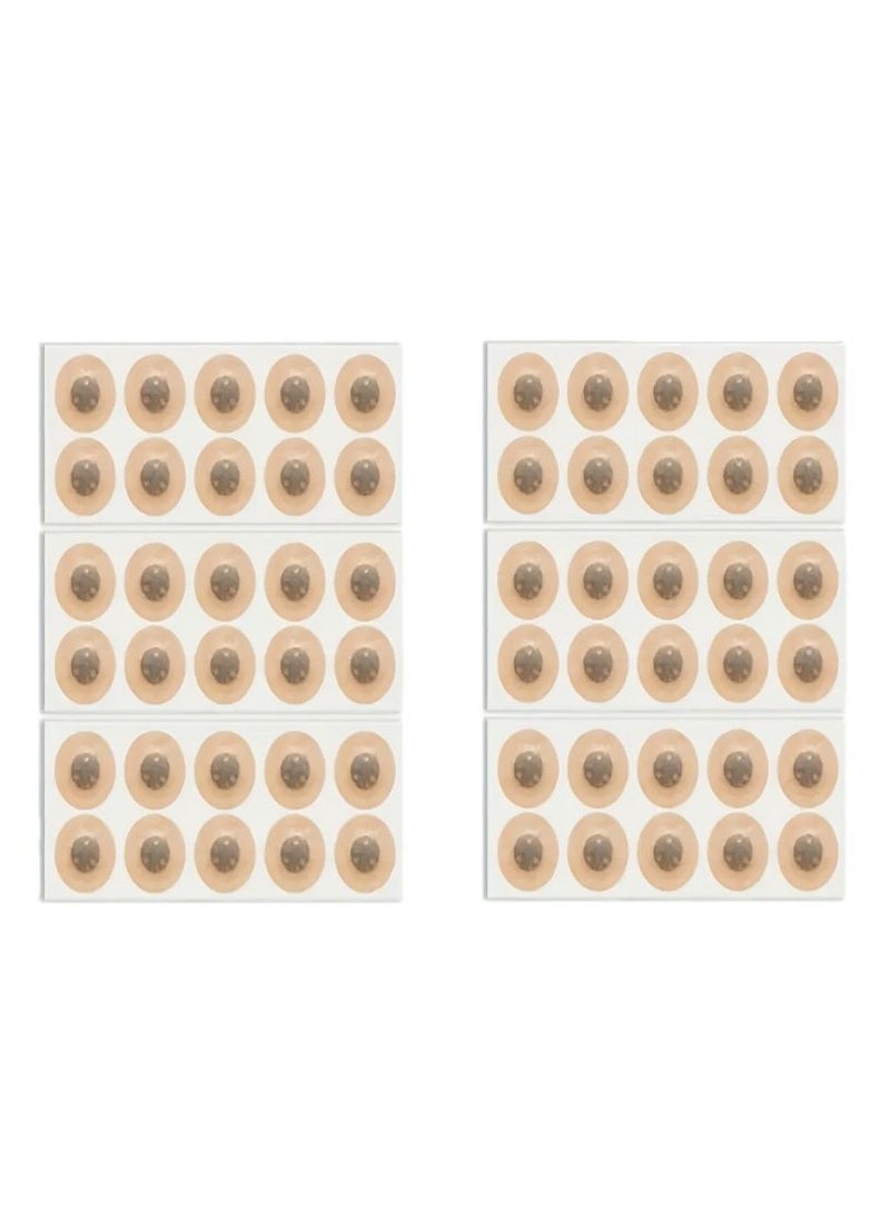 Chabeia 60pcs Breathing Magnetic Nasal Strip, Breathing Nose Magnets, Magnetic Nose Strip, Anti-Snoring Sleep Nasal Strips, AntiSnore Sleep Aid for Men & Women  - Image 1