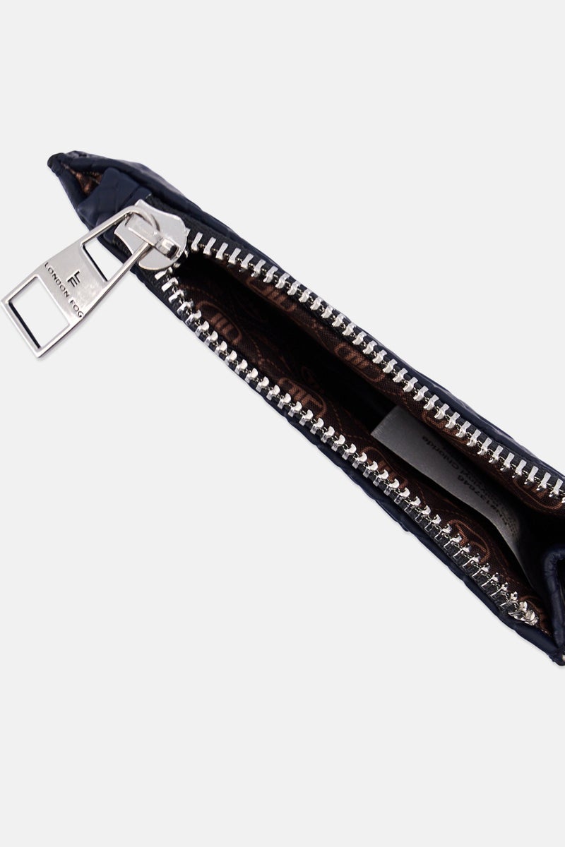 London Fog Women Eloise Id Wrislet With Compartments, Navy Blue - Image 3