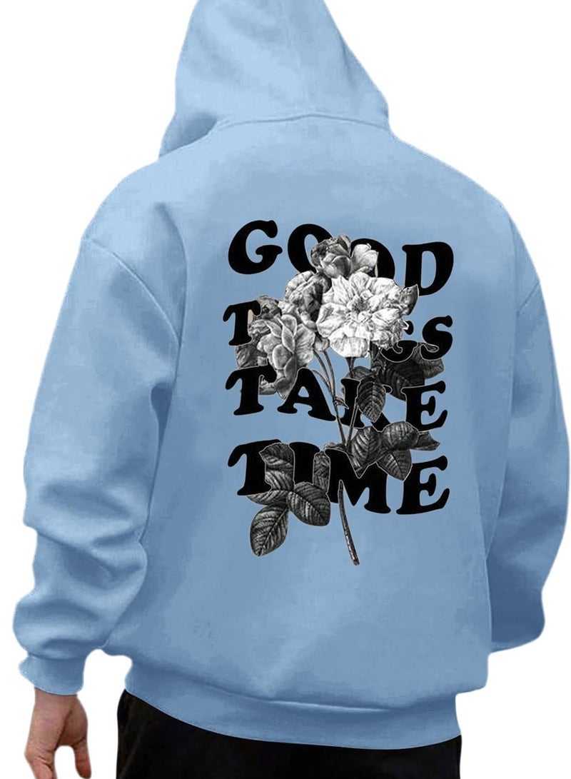 KUYING New Oversized Loose Hooded Sweatshirt - Image 1