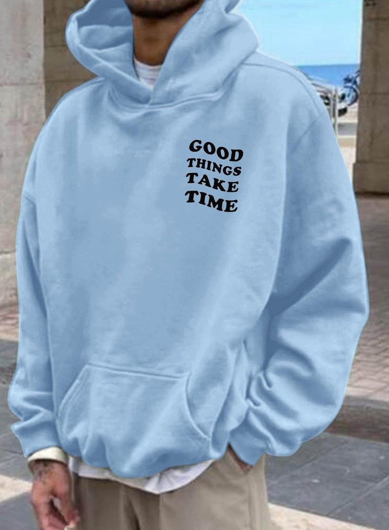KUYING New Oversized Loose Hooded Sweatshirt - Image 2