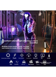 General Full Color RGB Mini Fill Light Pocket Portable Small Led Wireless Multi-color Lighting Light Mobile Phone Camera Shake Sound Straight-Specifications:【three-color Flagship Model】 Fill Light + Hot Sho  - Image 4