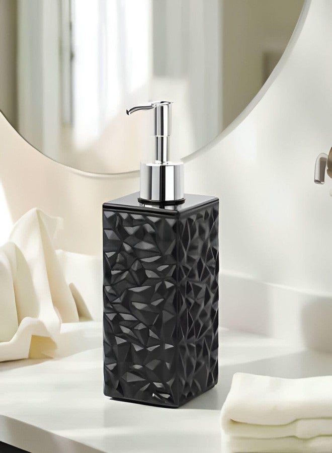 Joystick Liquid Soap Dispenser | Stoneware | Bottle for Kitchen|Soap DispeBathroom Sanitizer, Lotion, Shampoo Dispenser | Plastic Handwashnser for Wash Basin |Bathroom Accessories (Grey) - Image 3