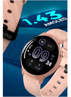 Faster Smart Watch 3 Pro - 1.43” AMOLED Display, Bluetooth Calling, Fitness Tracker, Sports Modes, Heart Rate & Sleep Monitor, IP68 Waterproof, 250mAh Battery, Compatible with Android & iOS  - Image 2