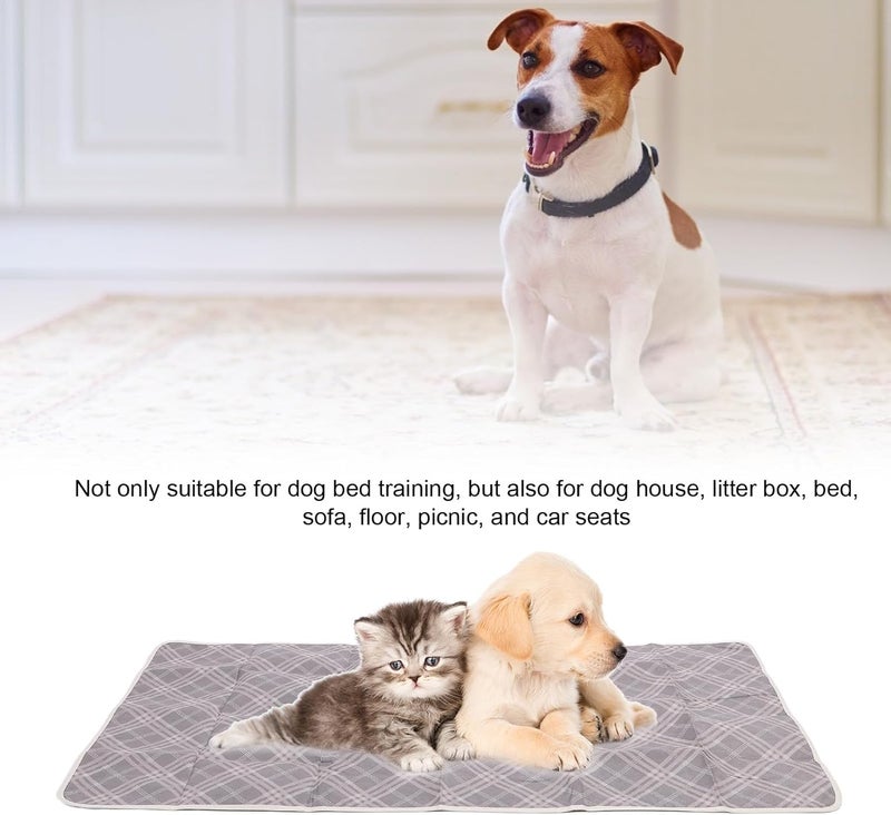 Zerodis Washable Pee Pads for Dogs, Absorbent Reusable Training Dog Pads Pet Puppy Non Slip Potty for Whelping, Playpen, Crate, Bed (S) - Image 3