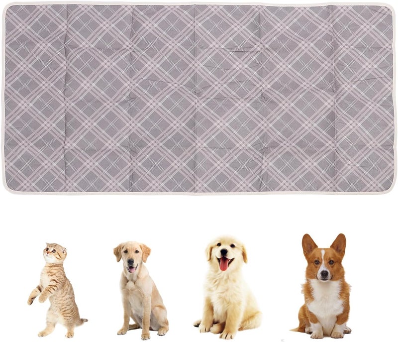Zerodis Washable Pee Pads for Dogs, Absorbent Reusable Training Dog Pads Pet Puppy Non Slip Potty for Whelping, Playpen, Crate, Bed (S) - Image 5