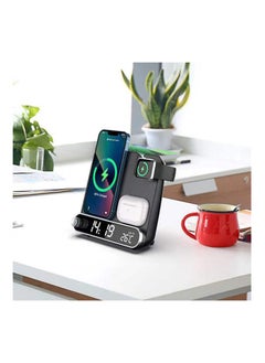 2024 New Wireless Charging Station, 3 in 1 Desktop Charging Station with Clock/Alarm, 15W Fast Charging for Different Phone, Smart 3 in 1 Wireless Charger Alarm Clock with Smartwatch, Earphones - pzsku/ZD51A36F073D84D9C0F92Z/45/_/1710770676/ca3d0531-5063-413d-93c1-c70890ef2051