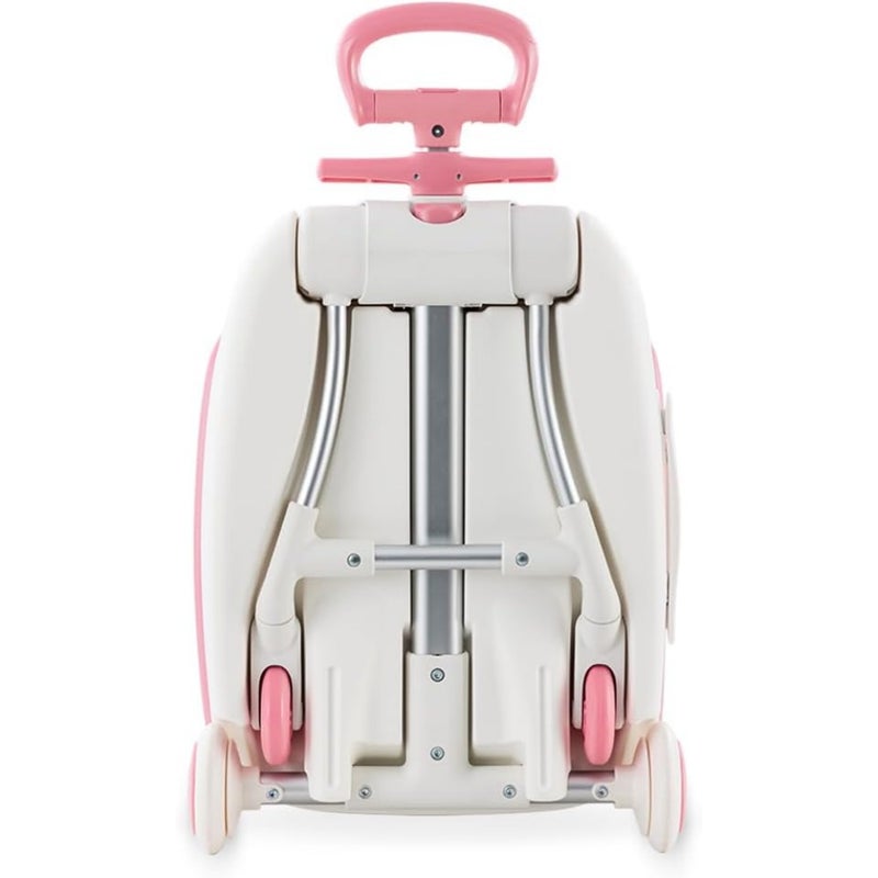 TEKNUM 3in1 Ride On Suitcase for travel, durable ABS plastic, navy blue, foldable with integrated scooter function - Image 5