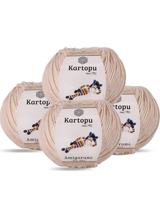 Kartopu خيط كارتوبو K354 للأميغورومي - 50 جرام، 165 متر - Image 2