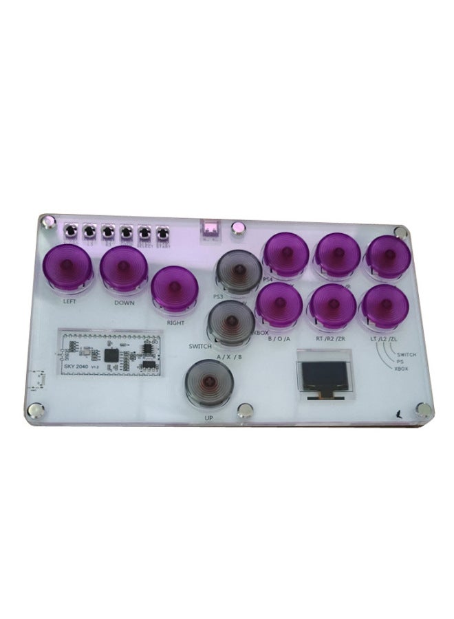 لوحة مفاتيح قتال هيت بوكس Raspberry Pi Sky2040 غطاء خلفي Socd هاتف محمول ستريت فايتر 6 أركيد روكر Ps5 - Image 3