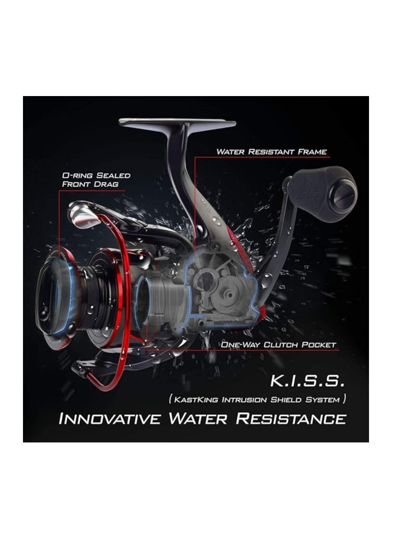 Kastking - Sharky Iii Innovative Water Resistance Spinning Reel 18Kg Max Drag Power Fishing Reel For Bass Pike Fishing - Image 1
