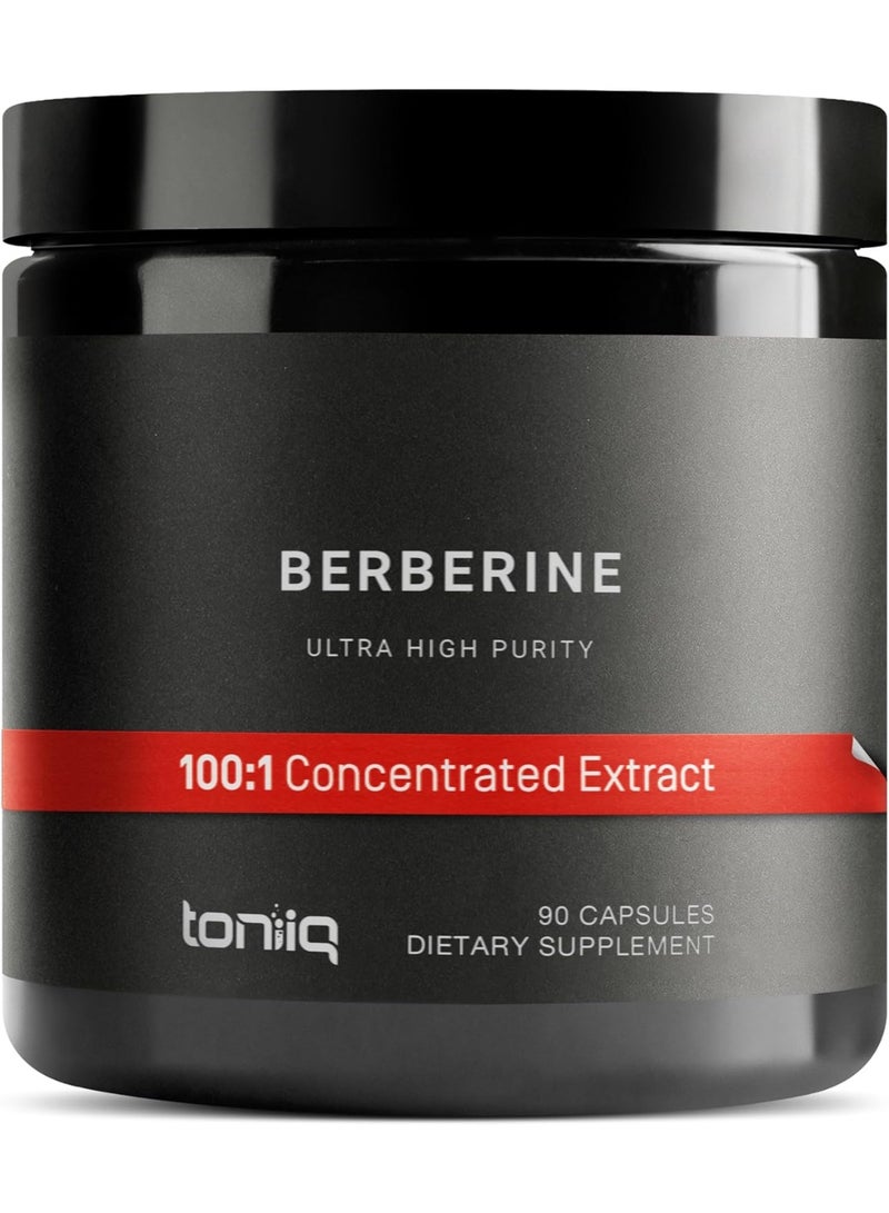 تونيق بربارين هيدروكلوريد عالي التركيز ٥٠٠ ملغ من هيمالايا - مكمل بربارين، ٩٠ كبسولة نباتية - Image 1