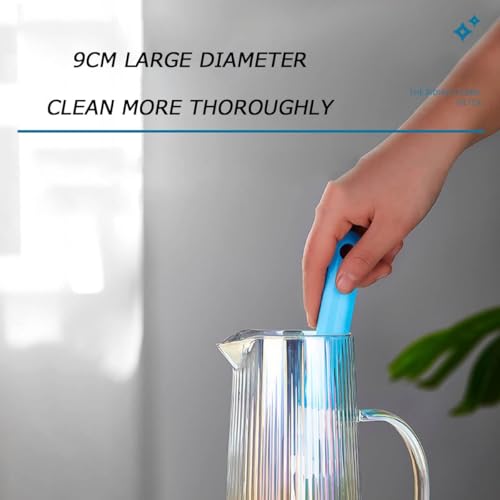 Ash  Roh Ash & Roh Stylish Borosilicate Glass Jug with Handle and Lid, Heat Resistant Glass Pitcher for Iced Tea, Lemon Water, and Juice (1300ml Linning Jug) - Image 4