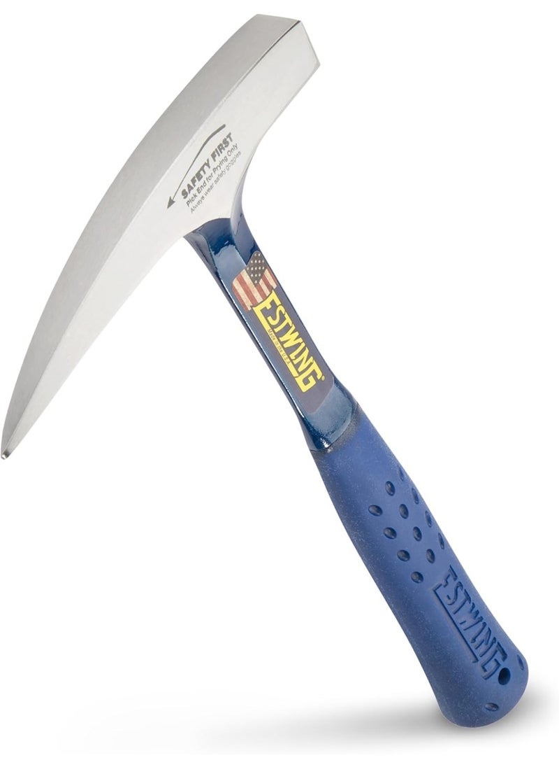 Estwing ESTWING Rock Pick - 14 oz Geology Hammer with Pointed Tip & Shock Reduction Grip - E3-14P  - Image 1