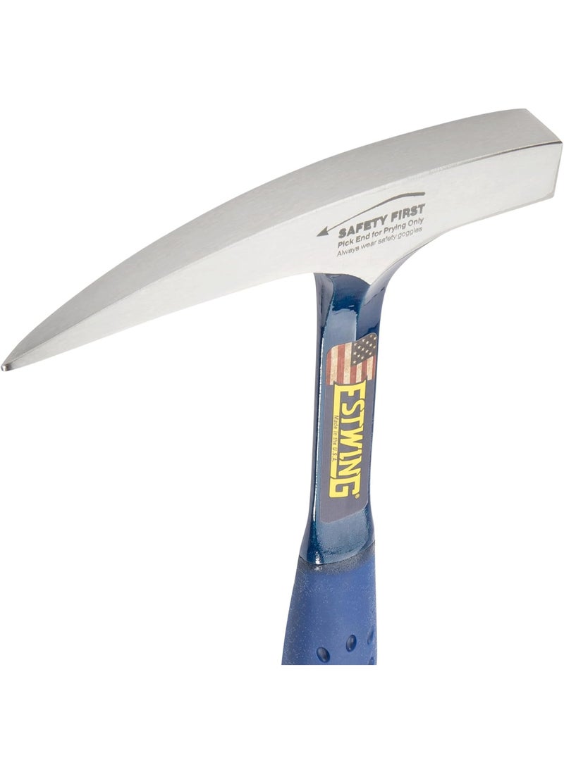 Estwing ESTWING Rock Pick - 14 oz Geology Hammer with Pointed Tip & Shock Reduction Grip - E3-14P  - Image 2