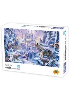 Generic Cardboard puzzle 1000 Wolf Castle 70x50 cm 