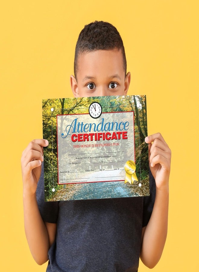 Hayes Flipside Products Attendance Certificates, Recognition, Award Students, Incentive, 8.5" x 11", 30 Pack - Image 3
