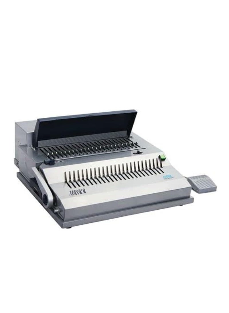 DSB - DSB CB-240E A4 Adjustable Electric Comb Binding Machine Metal Boady, A4, letter and extra large up to 692mm width - Image 1