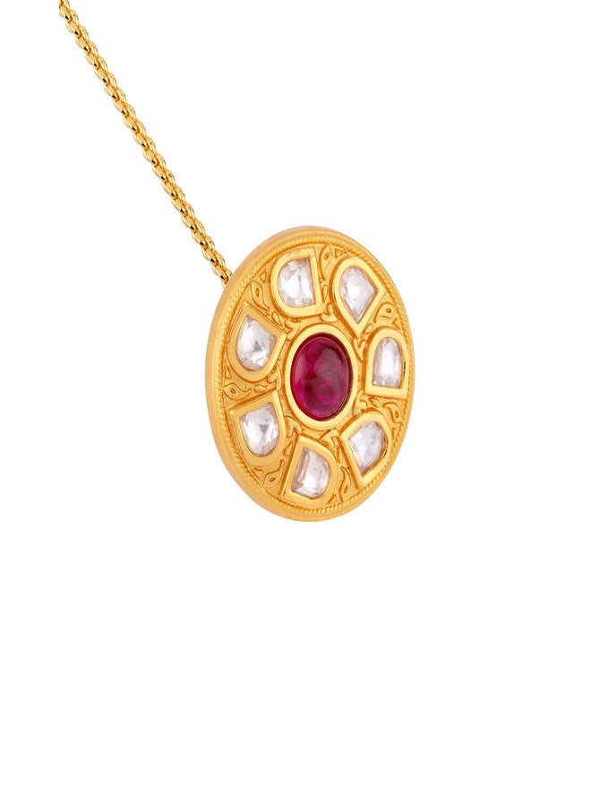 Voylla Indian Gold Toned Maang Tika - Image 1