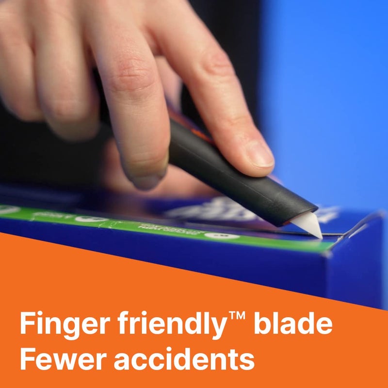 Slice 10513 Pen Cutter, 3 Position Manual Blade, Cuts Packages, Cardboard Box, Stays Sharp up to 11x Longer Than Metal Blades - Image 2