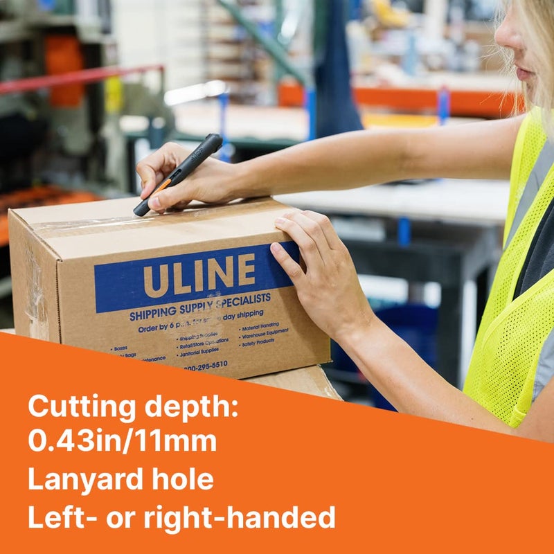 Slice 10513 Pen Cutter, 3 Position Manual Blade, Cuts Packages, Cardboard Box, Stays Sharp up to 11x Longer Than Metal Blades - Image 3