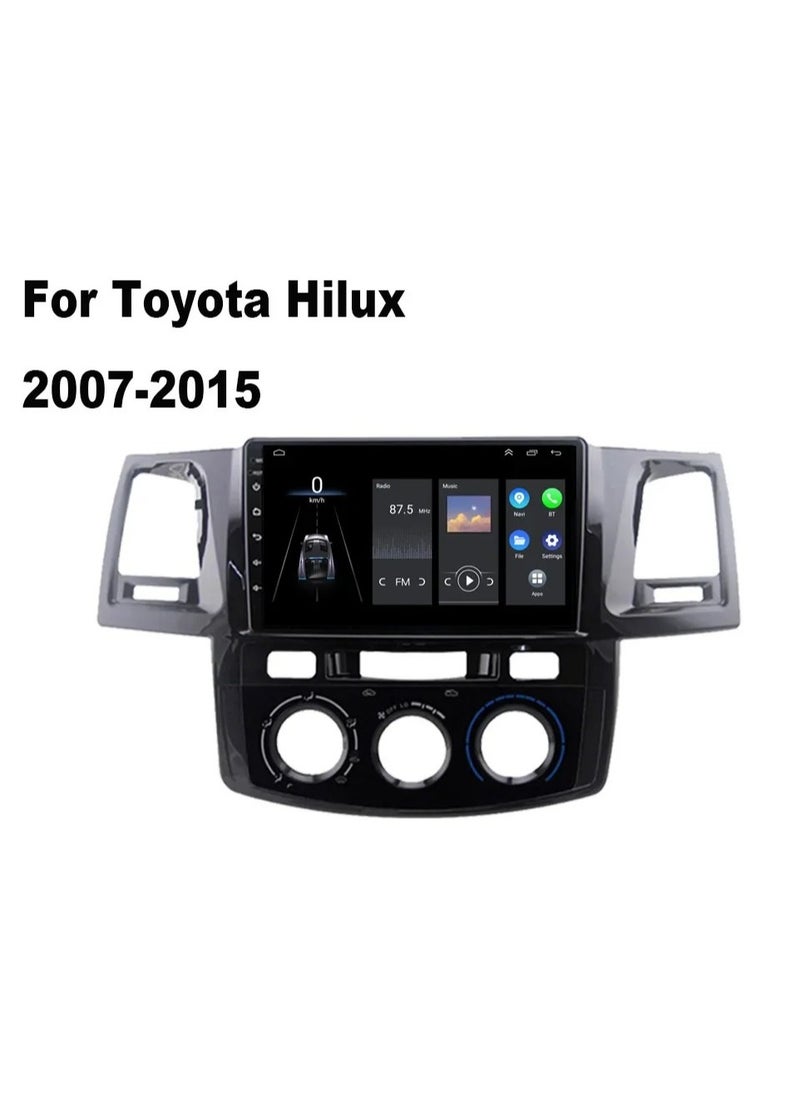 MNT - 1- Toyota Fortuner screen from 2007 to 2015 screen from 2008 to 2022 is part of the car's infotainment system. It runs on Android and supports features like Apple CarPlay and Android Auto, allowing you to easily connect your smartphone. It also offers a high resolution of up to 1080 pixels, making it excellent for displaying information and maps clearly. - Image 1
