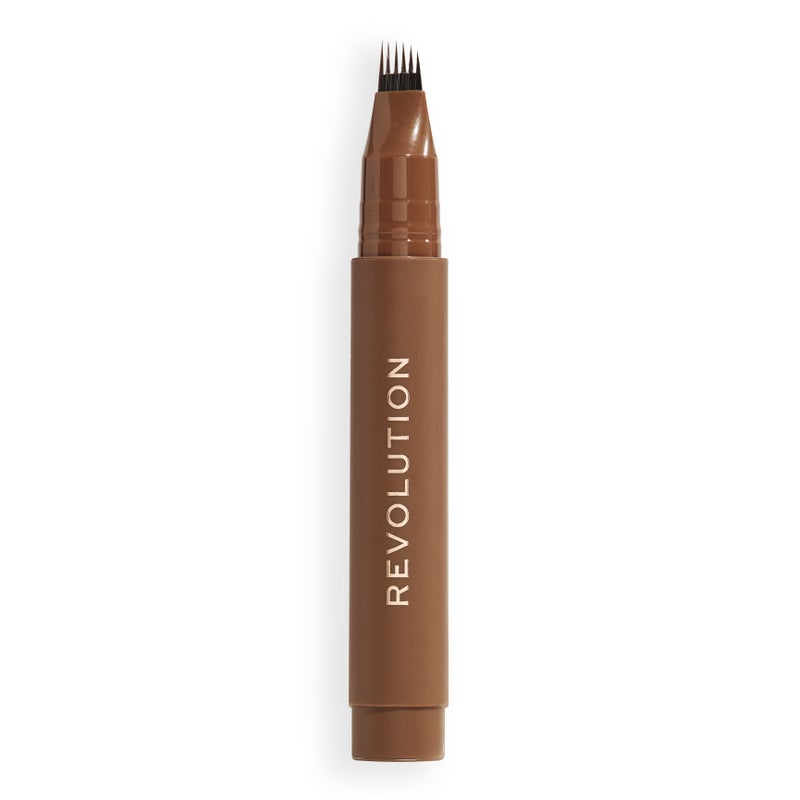 Makeup Revolution Revolution Instant Brow Hair Pen Warm Brown - Image 1