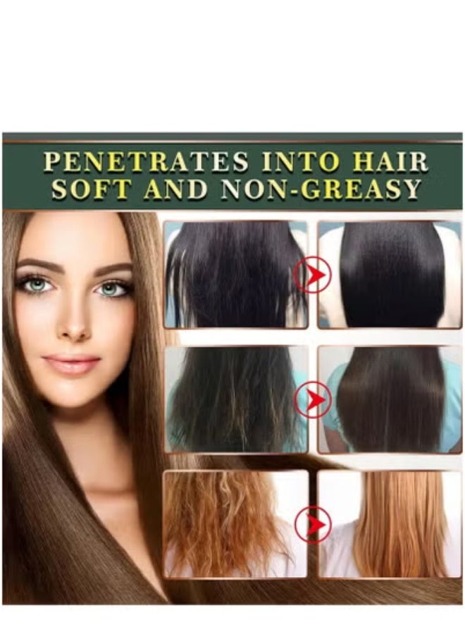 LIDORIA Ginger Anti-Hair Loss 7 Days, Ginger Anti-Hair Loss 7 Days, Natural Ginger Hair Serum, Ginger Oil Promotes Hair Growth, Repairs Damaged Hair, Nourishes Hair Roots (2 Pieces) - Image 2