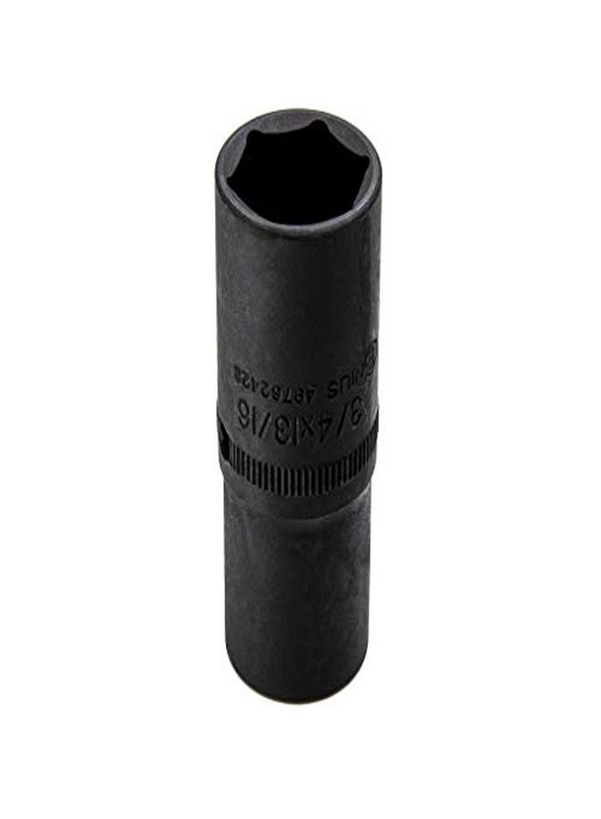 جينيوس تولز أدوات جينيوس 49762426 مقبس صدمات قلاب بقطر 1/2 بوصة و3/4 بوصة × 13/16 بوصة - Image 2