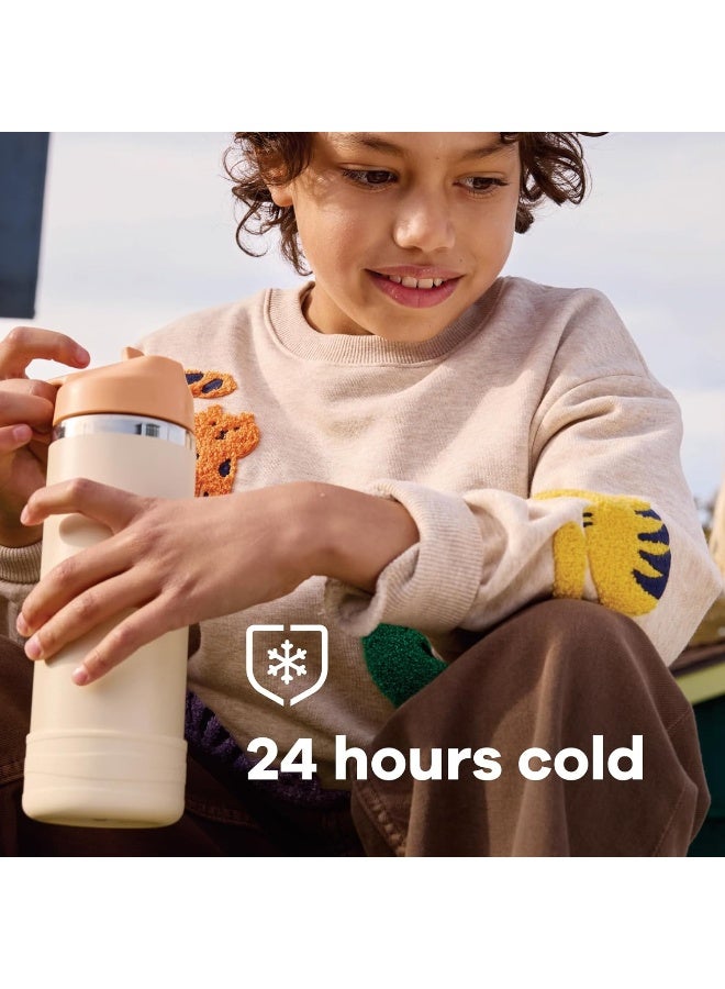 Hydro Flask 530ml Kids Wide Mouth Straw Cap and Boot - Seaspray - view 4