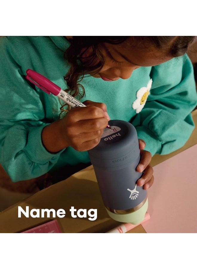 Hydro Flask 530ml Kids Wide Mouth Straw Cap and Boot - Seaspray - view 5