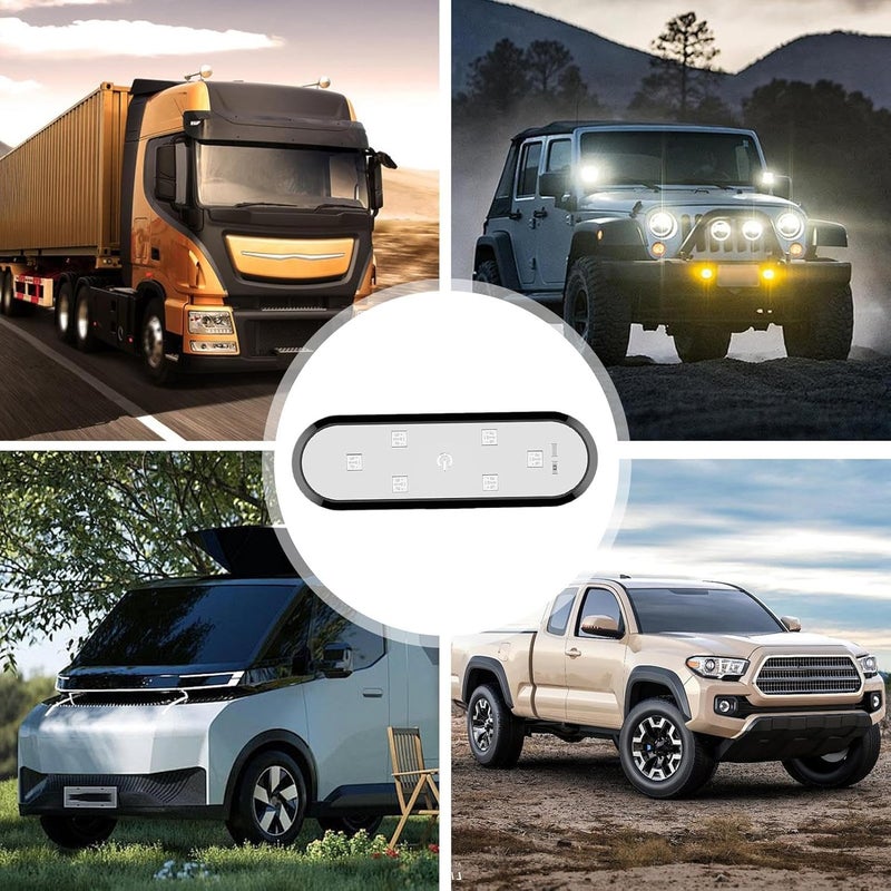 Car Door Warning Lights | LED Lights Welcome Light - Adjustable Modes Safety Light, Ambient Lighting Auto-Sensing, Door Sill Colorful, Anti Rear-end Collision - Image 5