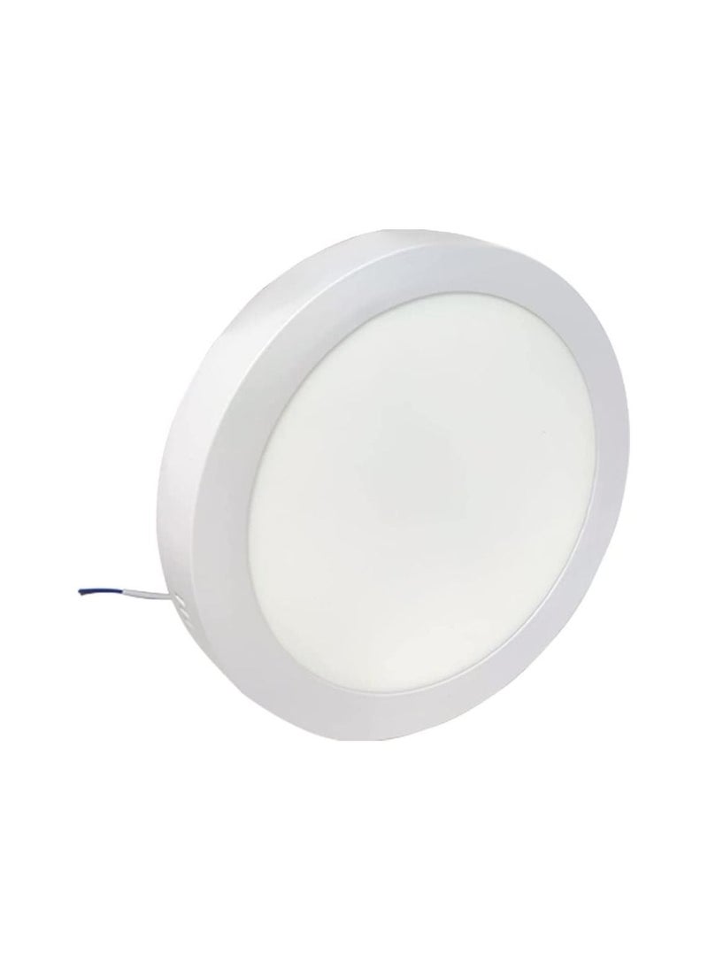 RACO - RACO Orange Electric 18w Led Panal Celing Surface Light Round warm white 3000k - Image 1