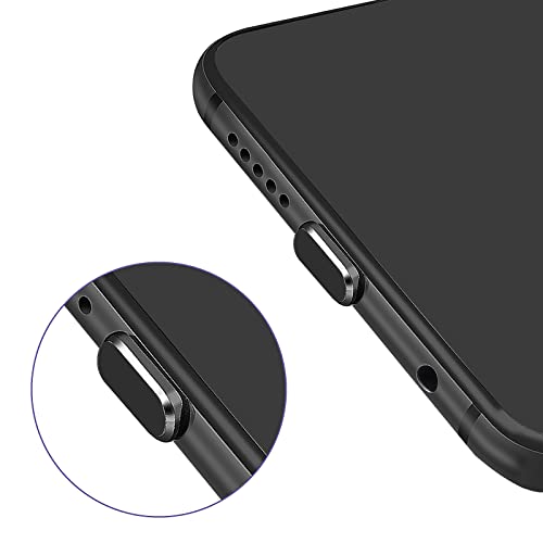 WLLHYF USB Type C Anti Dust Plugs, 6 PCS USB C Port Plug Dust Cover Type-C Port Caps Protectors for Most Smartphones and Micro USB Android Models Charging Port Speaker Anti Dust Protection Cover Kit - Image 4