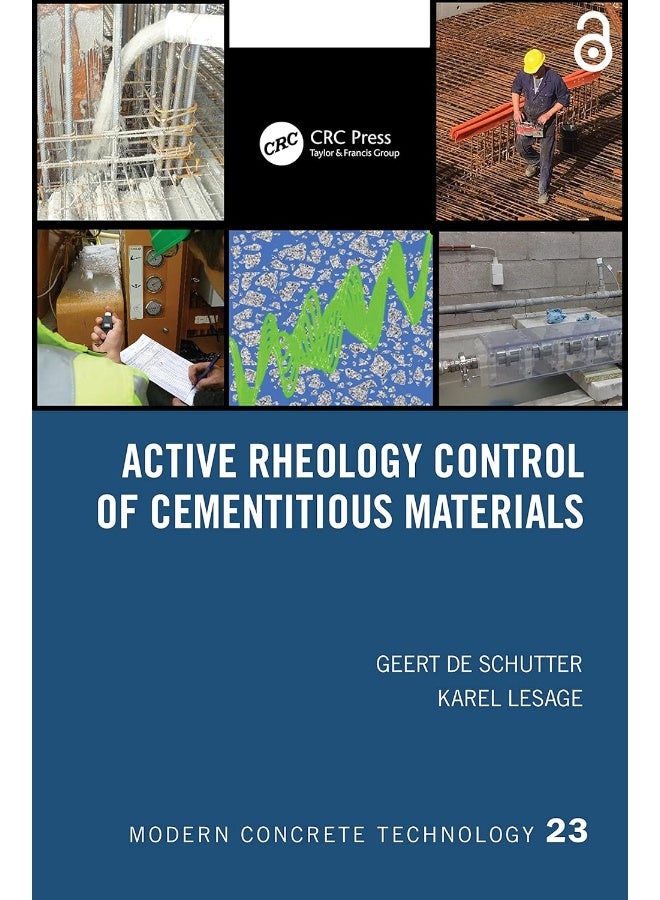 Active Rheology Control of Cementitious Materials