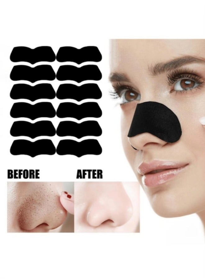Generic 30 Pcs Nose Strip Charcoal Blackhead Removal Nose Strip Tear-Pull Type Nasal Mask Tearing Patch Acne Removal Cleansing Skin Care  - Image 1