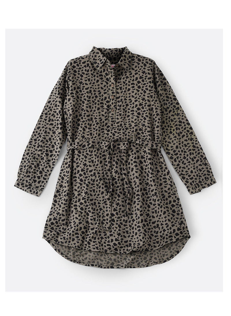 Jelliene Aop woven dress - Image 1