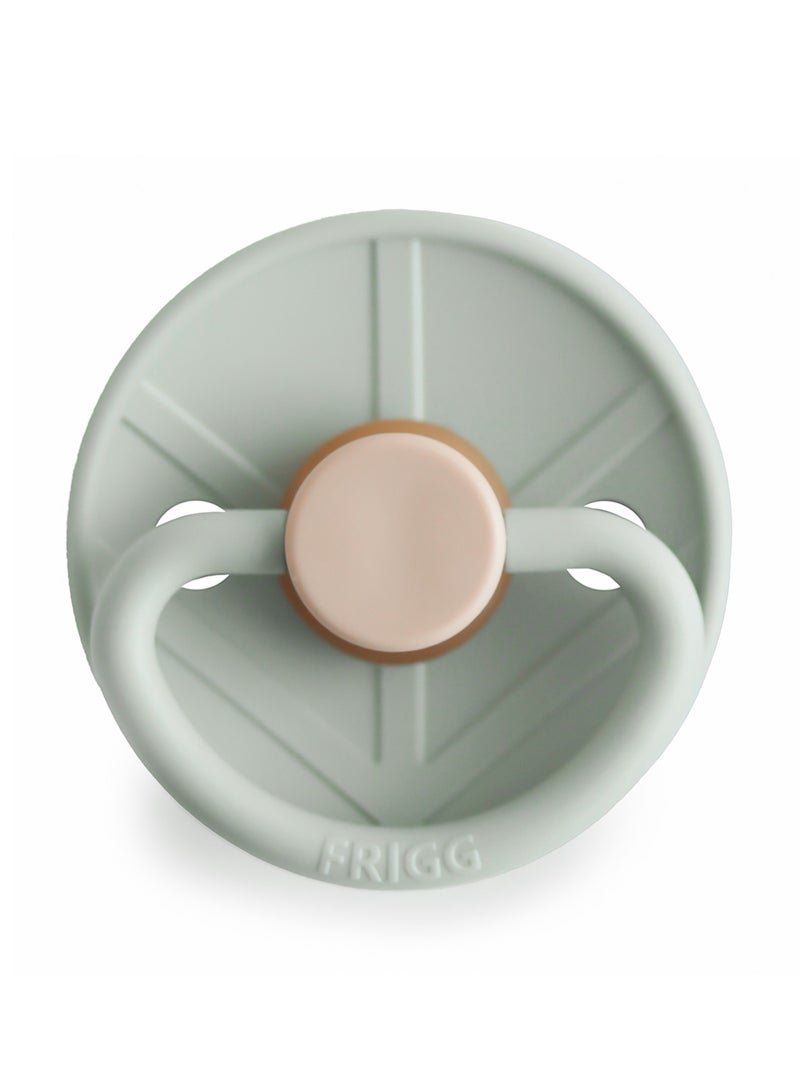 FRIGG Little Viking Latex Baby Pacifier 0-6M 1-Pack Holger Sage - Size 1 - Image 2