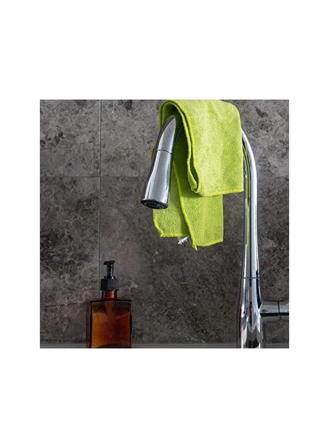 promass (10) - promass 10/20/30/40/50 Microfibre Cleaning Cloths Dusters Car Bathroom Polish Towels (10), Multi-coloured - Image 2