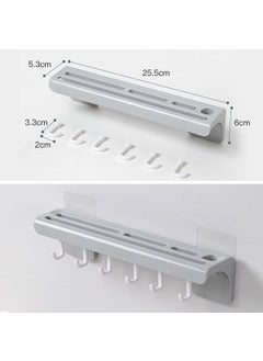 Buffer ® Practical Multi-Knife Hanger Kitchen Knife Organizer Durable Knife Holder  - Image 4