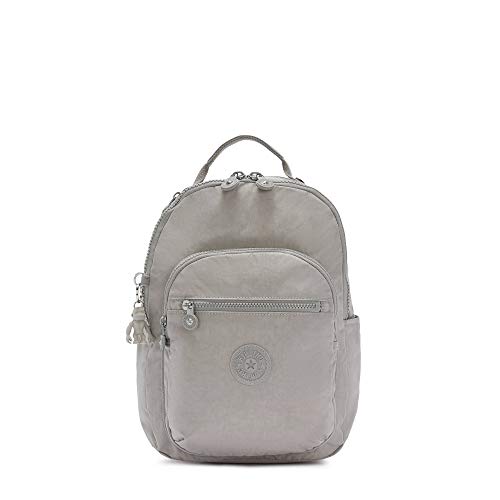 KIPLING KIPLING حقيبة ظهر صغيرة للتابلت من كيبلينغ للنساء، متينة، مع أحزمة كتف مبطنة وسوستة للتابلت، حقيبة مدرسية - Image 1