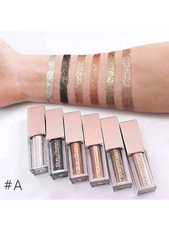 Heng Fang Liquid Glitter Eyeshadow Set 6 Colors Smokey Eye Looks Waterproof Long Lasting Eyeshadow Makeup Kitsmulticolor (Set Of A) Matte & Shimmery Finish - pzsku/ZD51C5FC4F52BE30A4D17Z/45/_/1690019516/1946d49a-3a93-4bb5-a7c1-91170e275fb2