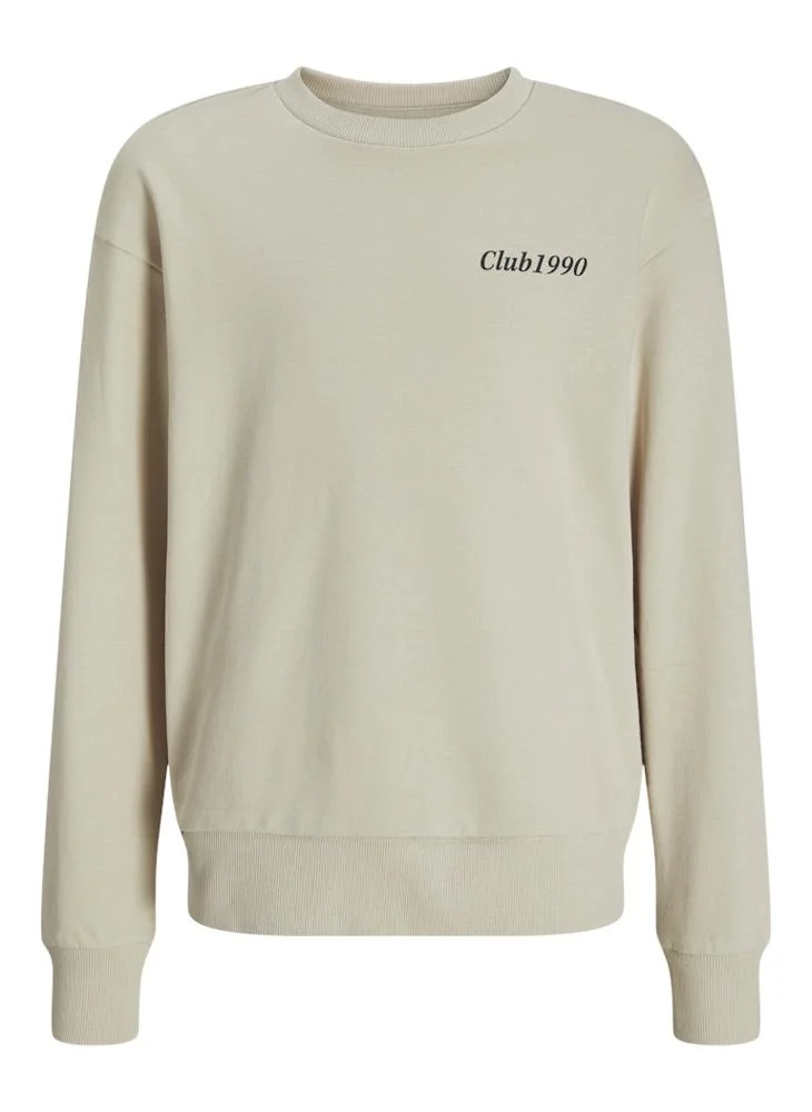 جاك وجونز جونيور Kids Logo Crew Neck Sweatshirt