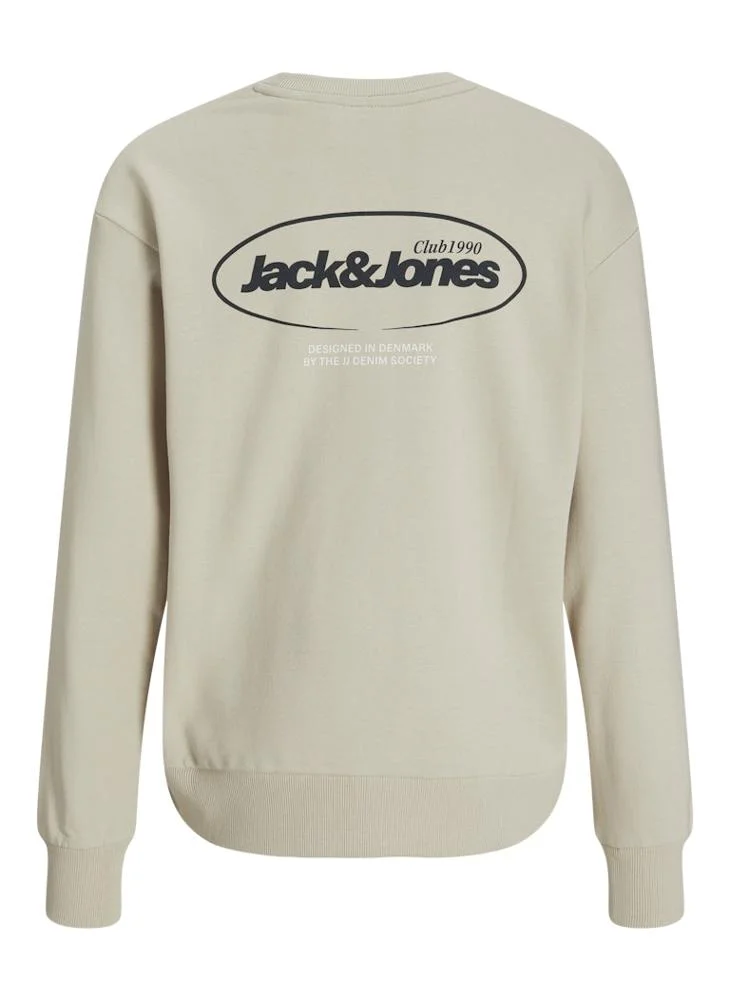 Jack & Jones Junior Kids Logo Crew Neck Sweatshirt