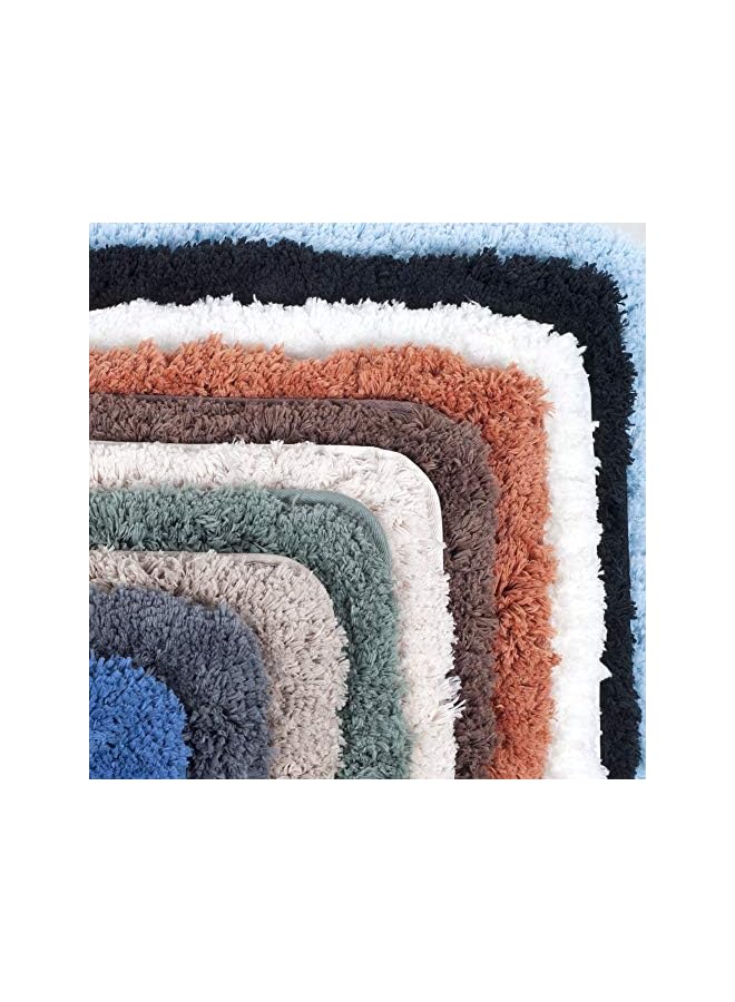 Raxoom Home 3-Piece Super Plush Non-Slip Bath Mat Rug Set, Taupe - Image 5