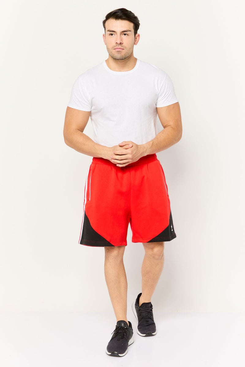 adidas Originals Men Sportswear Fit Outdoor Shorts, Red  - Image 2