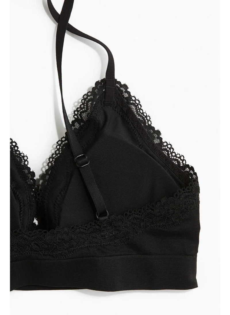 اتش اند ام Seamless Padded soft bra