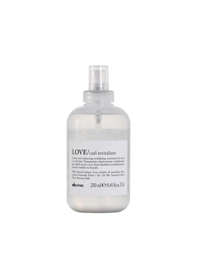 Davines LOVE Curl Revitalizer, Control Frizz And Maintain Elasticity and Bounce, 8.45 Fl Oz - Image 1